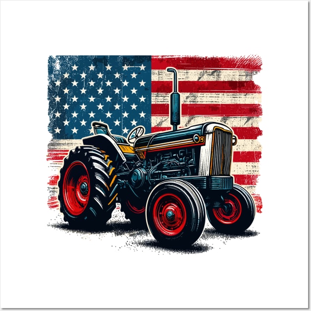 Tractor Wall Art by Vehicles-Art